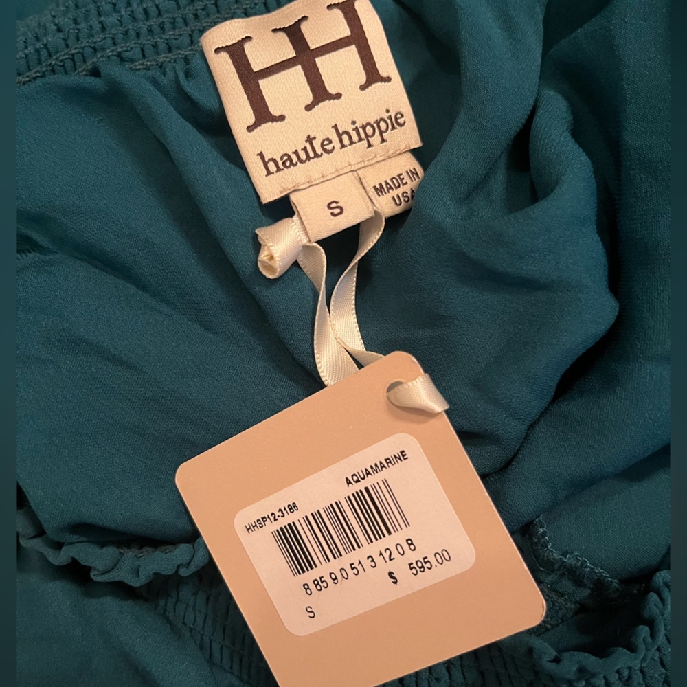 NWT 100% silk Haute Hippie Dress